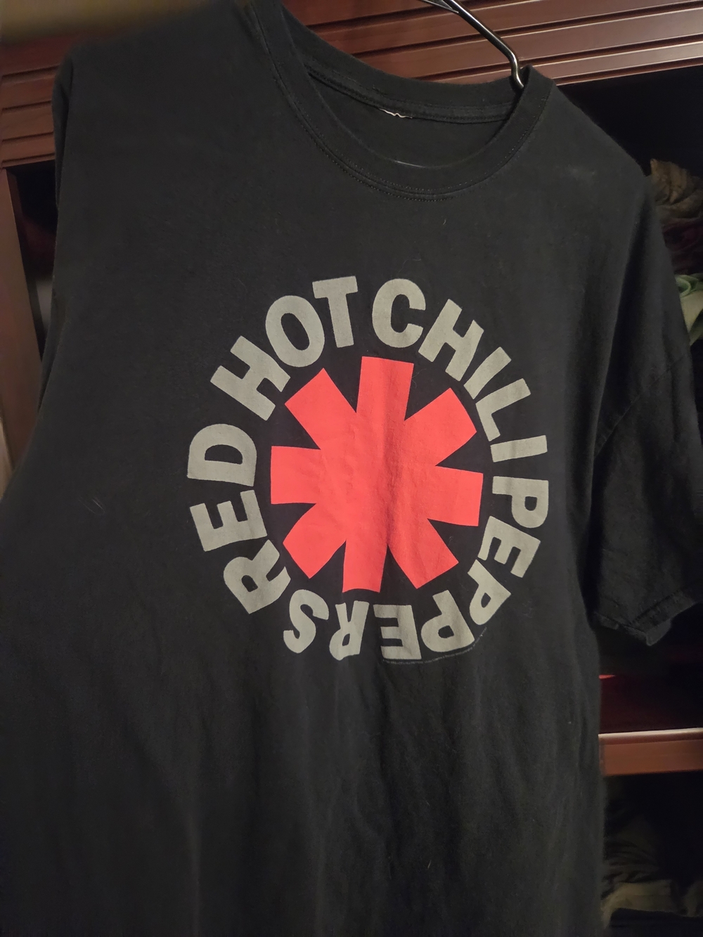Red Hot Chili Peppers Black Logo Tee